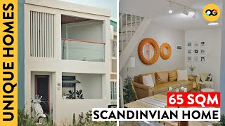 Simplicity at Its Finest Explore This Minimalist Scandinavian Townhouse in Bulacan  OG [upl. by Jelene329]