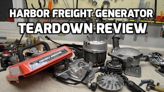 Teardown Harbor Freight Storm Cat or Tailgator generator review [upl. by Aschim]