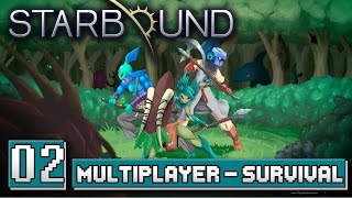 Starbound Multiplayer SURVIVAL  Gameplay Português w MetalBear e Void [upl. by Shanna583]