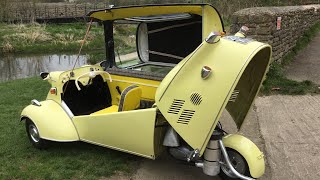 1961 Messerschmitt KR200 Kabinenroller Microcar [upl. by Akyeluz157]