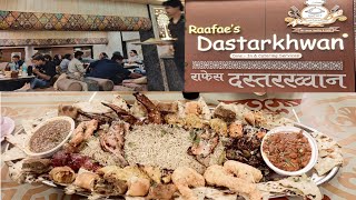 Raafes Dastarkhwan  Raafaes Dastarkhwan Mumbai Best Thaal  Raafaes Dastarkhwan Mira Road [upl. by Hayton]