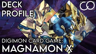 Magnamon X Antibody Deck Profile Digimon Card Game [upl. by Enellek344]