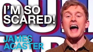 Things You Wouldnt Hear On A Train  Mock the Week  James Acaster Shorts [upl. by Ainalem]