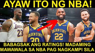 PAGKAMPI ni Lebron at Curry Hindi MAGANDA sa NBA PROBLEMA to sa buong LIGA [upl. by Antin]