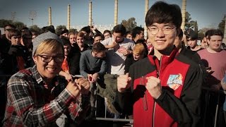 Faker Wins ALL Star Chat League of Legends [upl. by Ailic]