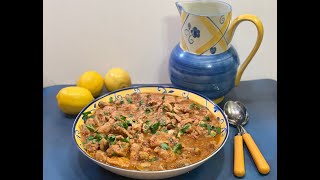 Veal Stew Marengo Veau Marengo [upl. by Hoebart477]