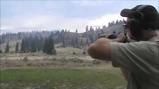 Marlin 1895 Cowboy 4570 offhand 650 yards [upl. by Acissev]