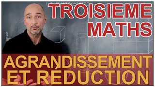 Agrandissement amp réduction  Maths 3e  Les Bons Profs [upl. by Bruns]