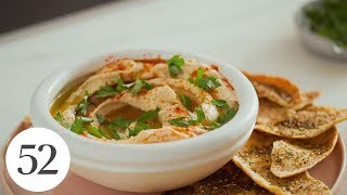 Zahavs Hummus Tehina  Genius Recipes [upl. by Orsini]