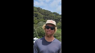 John John Florence surfing Raglan New Zealand [upl. by Gnak]