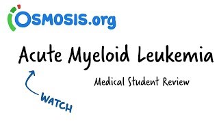 Acute Myeloid Leukemia  Clinical Presentation [upl. by Enialem67]