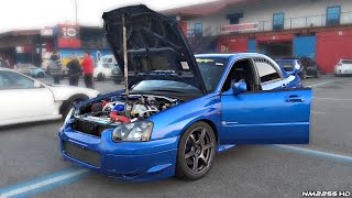 550HP Subaru Impreza STi 21L Stroker INSANE OnBoard SOUND [upl. by Mikiso]