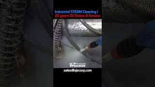 Industrial Steam Cleaning Machine Remove Die Casting Oil Stains Shorts [upl. by Byram]