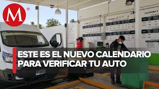 CAMe presenta calendario de verificación vehicular 2020 para el Valle de México [upl. by Anaid401]