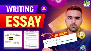 PTE Writing Essay Changes  Extended Writing Tips  Essay Template Update  Language Academy [upl. by Dyal385]