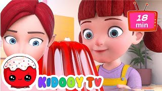 Jelly on a plate More By KidooyTv Nursery Rhymes for Kids Children [upl. by Aleina]