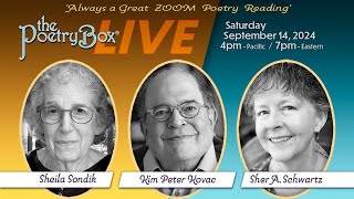 The Poetry Box LIVE  Sept 2024 [upl. by Lidah]