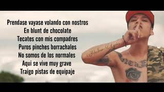 Prendidos con LETRA  Santa Fe Klan Ft Neto Peña [upl. by Airalednac]