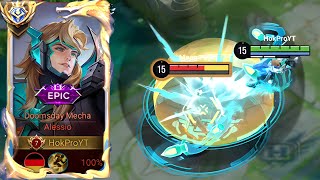 Honor of Kings Alessio Gameplay Rank Epic [upl. by Annelak]