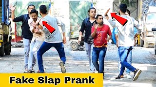 Fake Slap Prank  Prakash Peswani Prank [upl. by Dorahs]