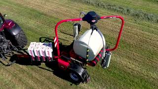 KUHN RW 1810 autoload amp autoswitch  Enrubanneuse en action [upl. by Eupheemia]