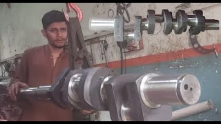 Manufacturing of Truck CrankShafts The Most Amazing Process Polish and Clean an old 350 crankshaft [upl. by Willtrude193]