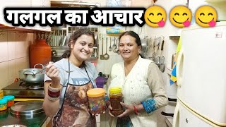 Galgal ka achar गलगल का आचार  Vlog 42 [upl. by Iznekcam]