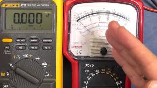 QTV 6  Analog vs Digital Multimeters [upl. by Amaral]