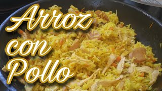 Como hacer Arroz con Pollo VENEZOLANO [upl. by Achilles]