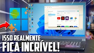 ADEUS EMULADORES ANDROID Como instalar o Android no Windows sem WSA da Microsoft [upl. by Neveda]