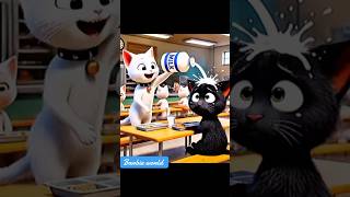 Black Cat Story foryou cat tolkingtom catfunny trend catlover mytolkingtom catvideos cute [upl. by Radford712]