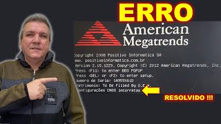 Windows Não Inicia Como Resolver ERROS de Configurações Cmos incorretas [upl. by Axel397]