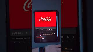 SUBSCRIBE  🍪 Coca Cola Logo Animation cocacola procreate logoanimation [upl. by Lillis]