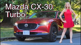 2022 Mazda CX 30 review  Is this turbo worth it [upl. by Eigram]