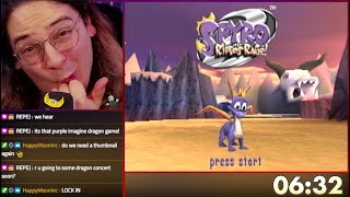 bit more FIRST TIME SPYRO 2 PS1 insom30 SUBATHON MAY 23RD [upl. by Yttel]