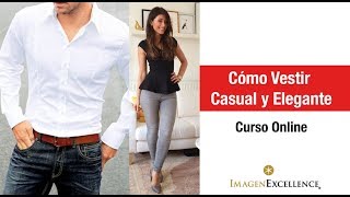 Webinar quotComo Vestir Casual y Elegantequot [upl. by Rourke]