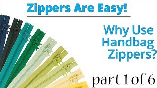 Why Use Handbag Zippers [upl. by Malanie]