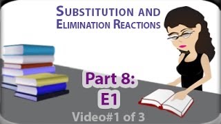 E1 Reaction Rate and Mechanism  Unimolecular betaelimination vid 1 of 3 by Leah4sci [upl. by Madox]