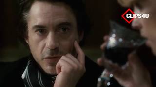 SHERLOCK HOLMES DEDUCTION SCENE WITH MARY AND JOHN FROM SHERLOCK HOLME ROBERT DOWNEY JR [upl. by Gibbie]