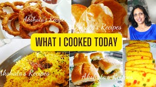 What I cooked today 29th april24Quick amp Tasty akshatasrecipes [upl. by Adnohser]