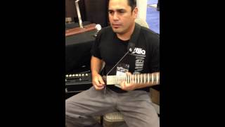 Gittler Guitar  But can it SHRED NAMM 2013 [upl. by Ahsok]