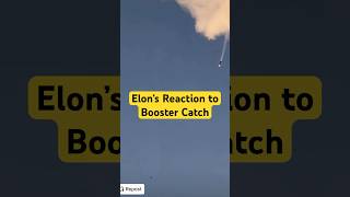 Elon reacts to Starship Booster returning to the tower elonmusk starship spacex [upl. by Retniw]