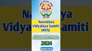 Navodaya Vidyalaya Samiti Admission form nvs navodayavidyalaya shorts admission [upl. by Hildebrandt203]