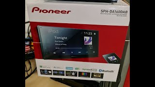 BRAND NEW PIONEER SPHDA160DAB UNBOX AND PLAY [upl. by Doty664]