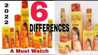 Skin Whitening Fake Vs Original Carotone Lotion Skin Whitening Skin lightening Skin Brightening [upl. by Nadda861]