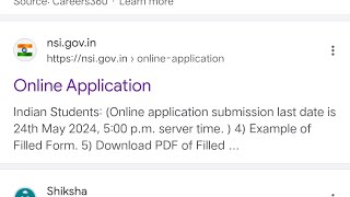 How To Fill NSI Kanpur online Application Admission Form 2024🌟🌟 Nsi Kanpur Online Application [upl. by Angid]