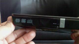 Asus SDRW08D2SU External Slim DVDRW Drive USB 20 Black Unboxing HD [upl. by Enael345]