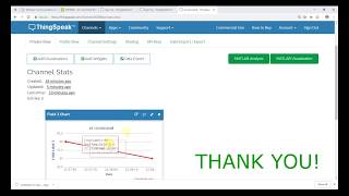 How to send data to thingspeak with ESP01  AT COMMANDS  Arduino projects [upl. by Ofelia]