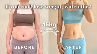 How to ACTUALLY Lose Weight For Good ScienceBacked  Watch This Before You Lose Weight [upl. by Ennalyrehc]