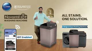 Lloyd Novante Washing Machine  IoT  5D Wash  Vijay Sethupati  Tamil  10 Sec [upl. by Akkim]